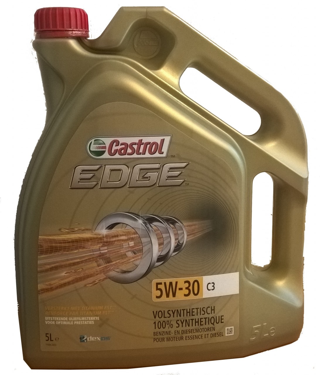 Castrol Motorenöl 5w 30 Edge Titanium Ll Castrol Edge 5W30 C3 Titanium 5 liter - OlieBaas Castrol webshop