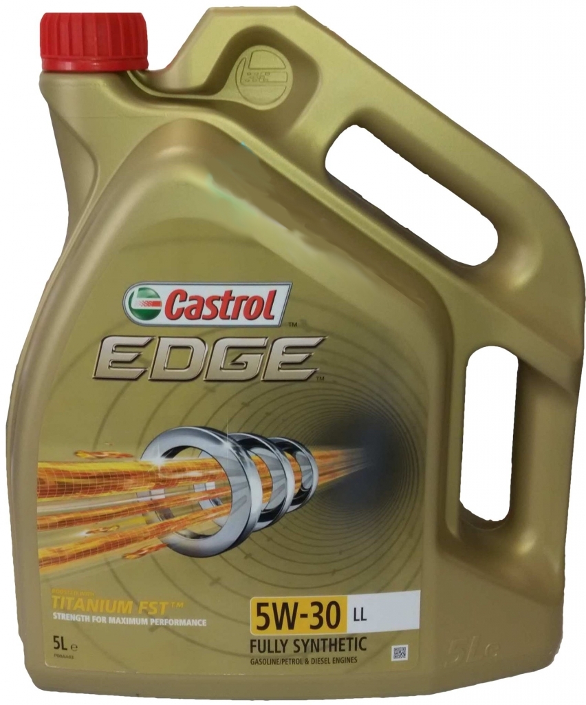 Castrol Edge 5W30 LL longlife Titanium 5 liter OlieBaas Castrol